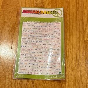 NWT Peace Message Magnets Set